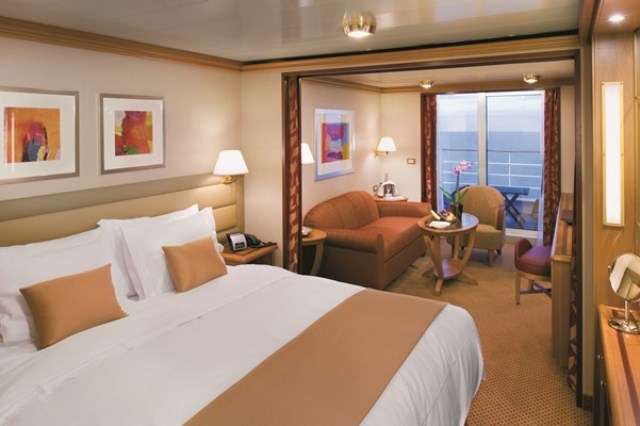 Komfortable Suite auf der Silver Spirit