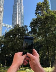 Malaysia-Twin Towers-perfektes Urlaubsfoto