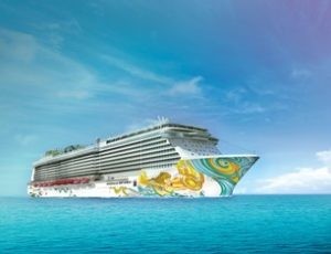 Norwegian Getaway-Kreuzfahrt Das faszinierende Bild zeigt ein imposantes Kreuzfahrtschiff auf dem offenen Meer vor der atemberaubenden Kulisse Norwegens. Erleben Sie ein unvergessliches Norwegen Getaway auf dieser luxuriösen Kreuzfahrt, während Sie die majestätischen Fjorde, die beeindruckenden Gletscher und die charmanten Küstenstädte erkunden. An Bord genießen Sie erstklassige Annehmlichkeiten, exquisite Gastronomie und ein abwechslungsreiches Unterhaltungsprogramm. Von entspannenden Momenten auf dem Sonnendeck bis hin zu spannenden Landausflügen, bietet diese Kreuzfahrt das Beste, was Norwegen zu bieten hat. Buchen Sie jetzt Ihre Norwegen Getaway-Kreuzfahrt und lassen Sie sich von der unberührten Schönheit dieses Landes verzaubern.