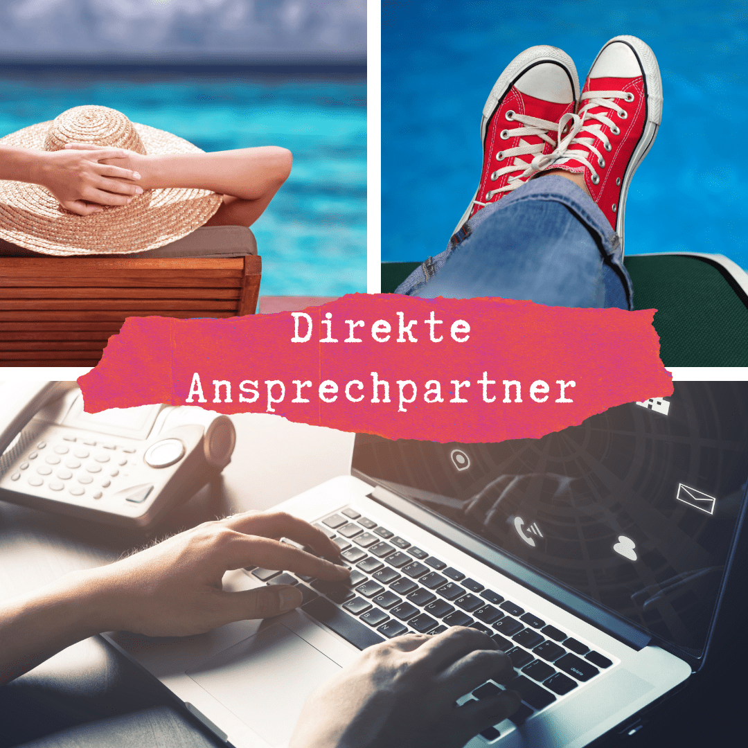 Immer für Sie da: Ihr direkter Ansprechpartner für alle Reisefragen. - buchbar bei Budde Urlaubsreisen