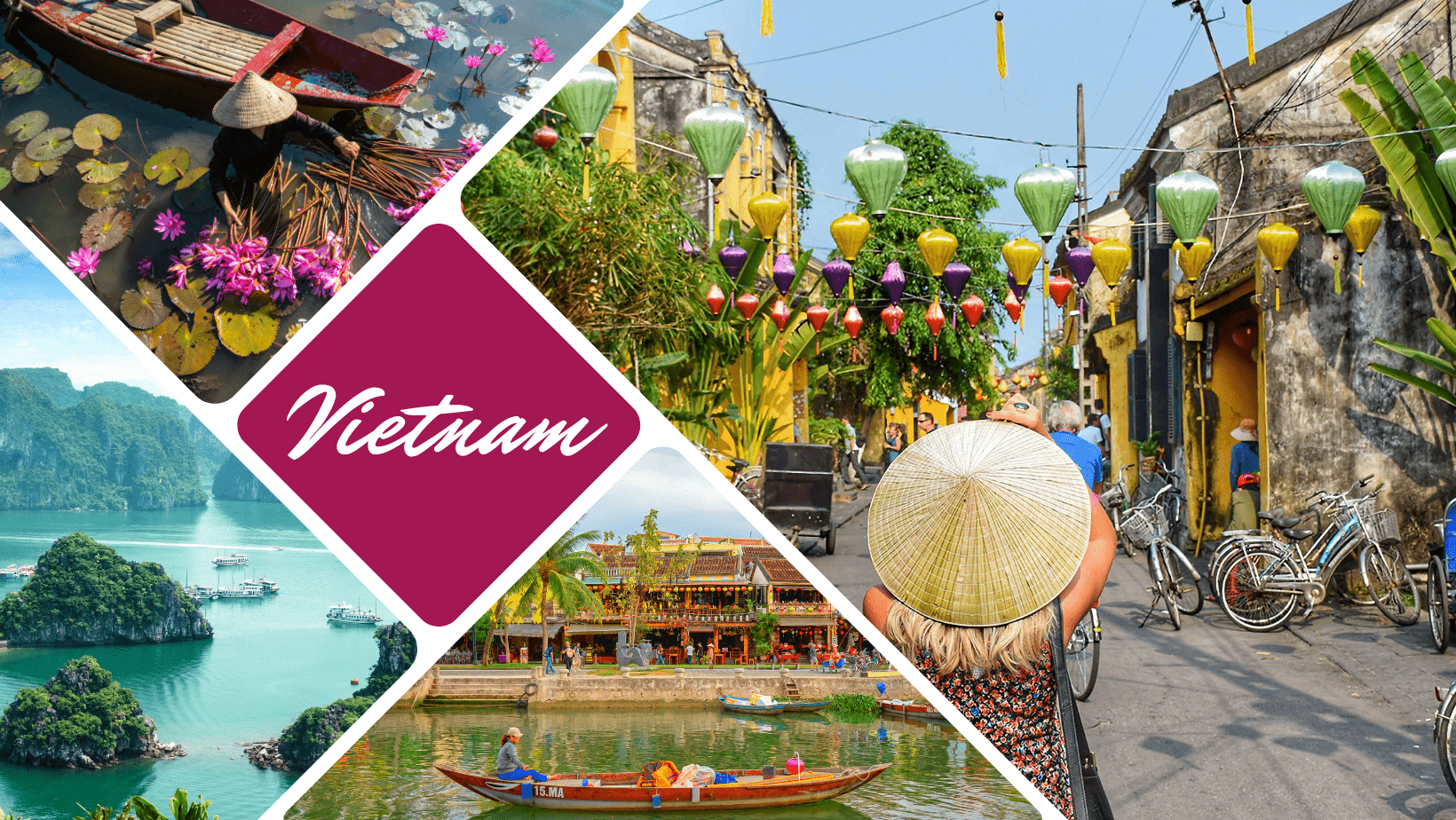 Entdecken Sie auf ihren Urlaubsreisen Vietnam: Von pulsierenden Städten bis zu atemberaubenden Landschaften.