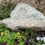 Gedenkstein zu Ehren von Santa Catalina Thomàs in Valldemossa