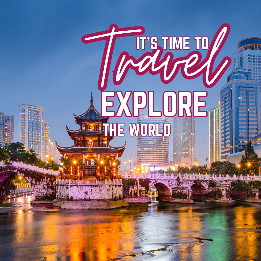 Packen Sie Ihre Koffer für eine unvergleichliche Reise, die Tradition und Moderne vereint – erleben Sie die Wunder Chinas. Von jahrhundertealten Pagoden, die im sanften Schein der Nachtlichter funkeln, bis zu den strahlenden Skylines der Großstädte, China erwartet Sie. Erkunden Sie die Welt mit uns und schreiben Sie Ihr eigenes Reisekapitel!