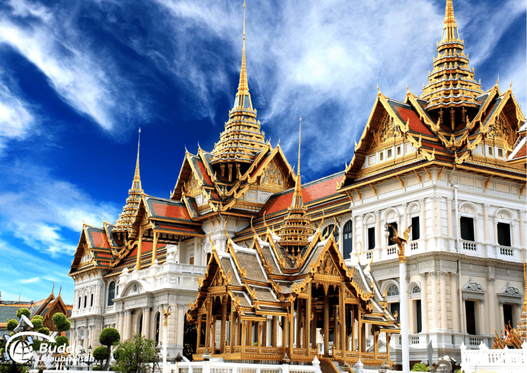 Der Grand Palace in Bangkok, ein Höhepunkt einer Rundreise Thailand.