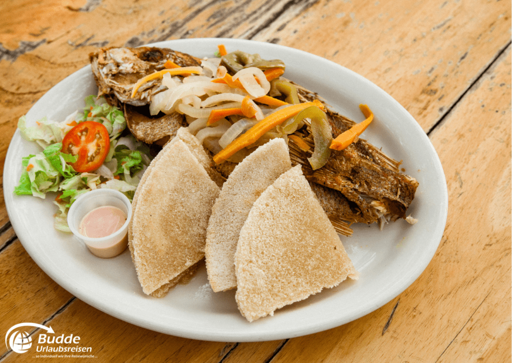 Jamaika Karibik Urlaub mit Escovitch Fried Fish