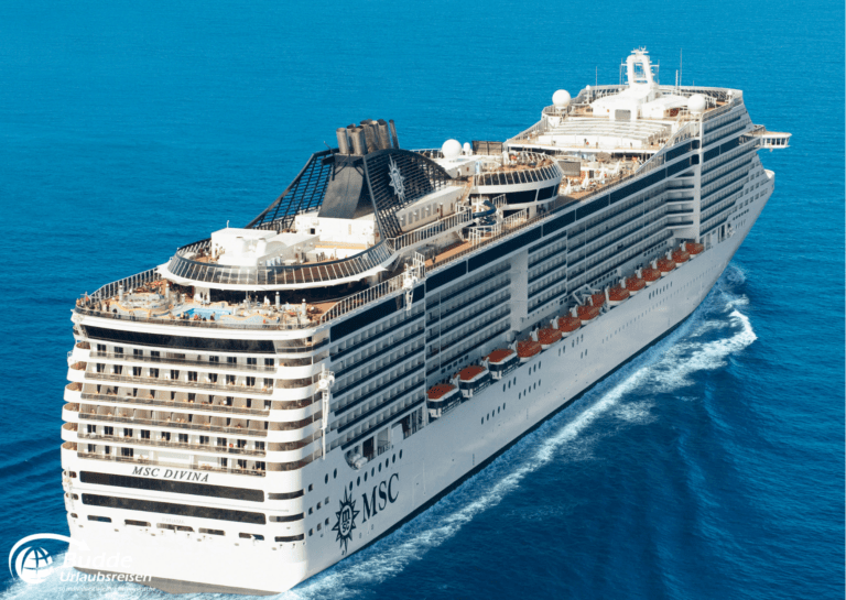 Die MSC Divina auf Kreuzfahrt, ein perfektes Schiff für unvergessliche Reiseerlebnisse.