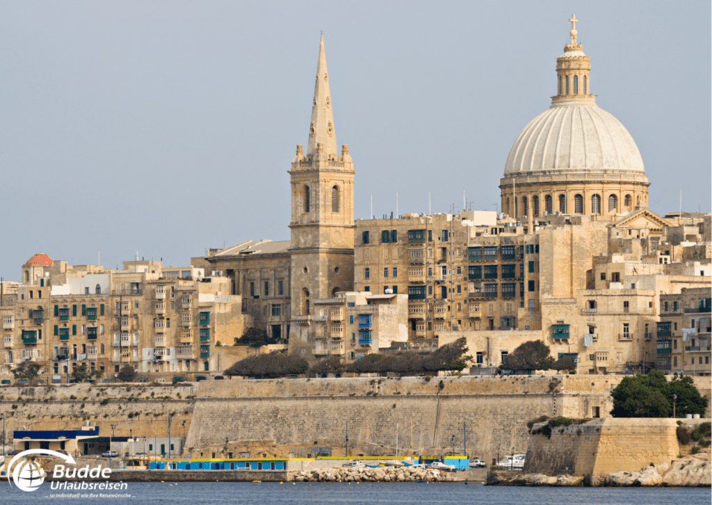 Sommernächte in Valletta, Skyline, Urlaubsreise Malta, Reisebüro Bretzenheim