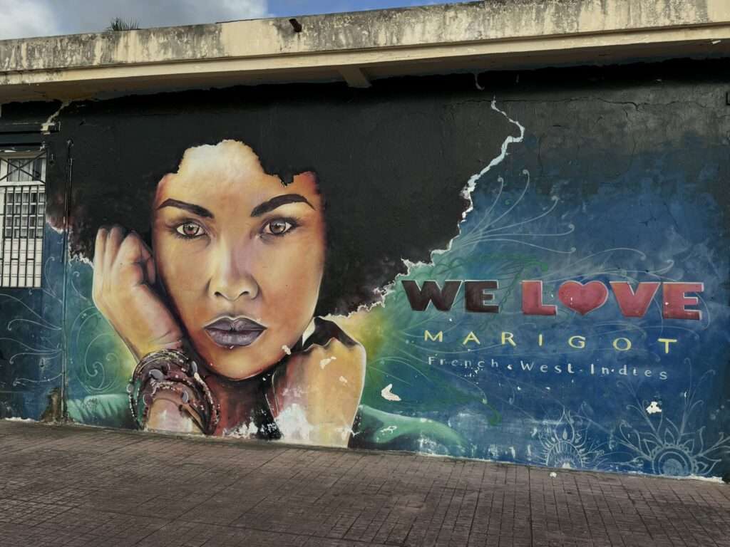 Streetart auf Saint Martin - Wir lieben Marigot