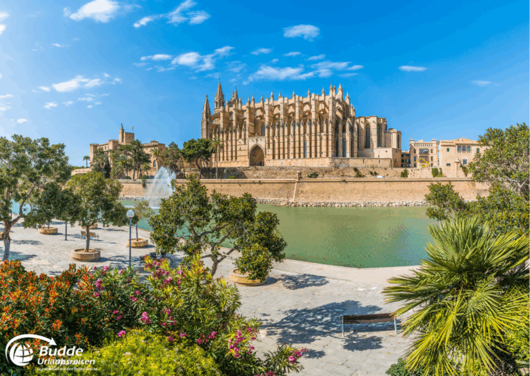 Die Kathedrale La Seu in Palma de Mallorca, nur wenige Minuten vom Hotel THB Maria Isabel entfernt