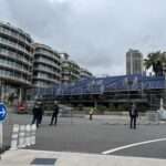 Trip nach Monaco: Aufbauarbeiten für den Grand Prix de Monaco