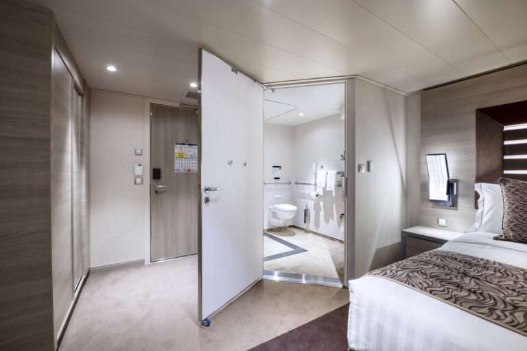 Barrierefreie Kabine für höchsten Komfort – MSC Yacht Club