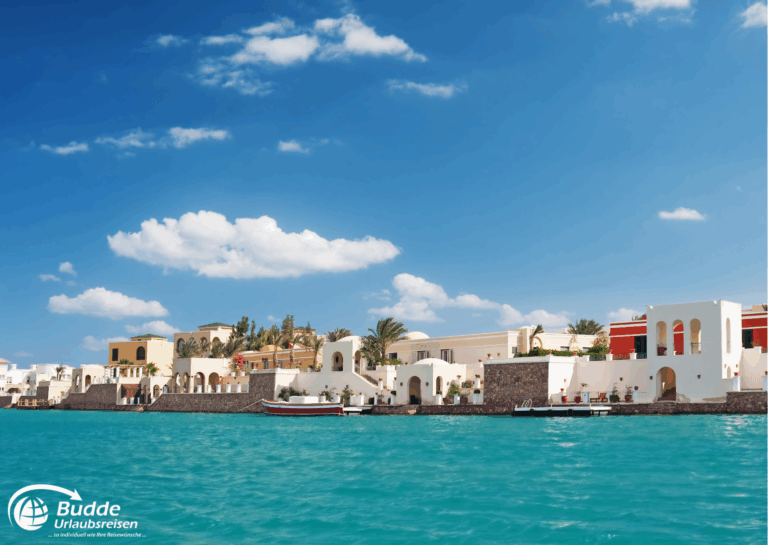 Adults only Hotels Ägypten – elegante Strandvillen am Wasser.