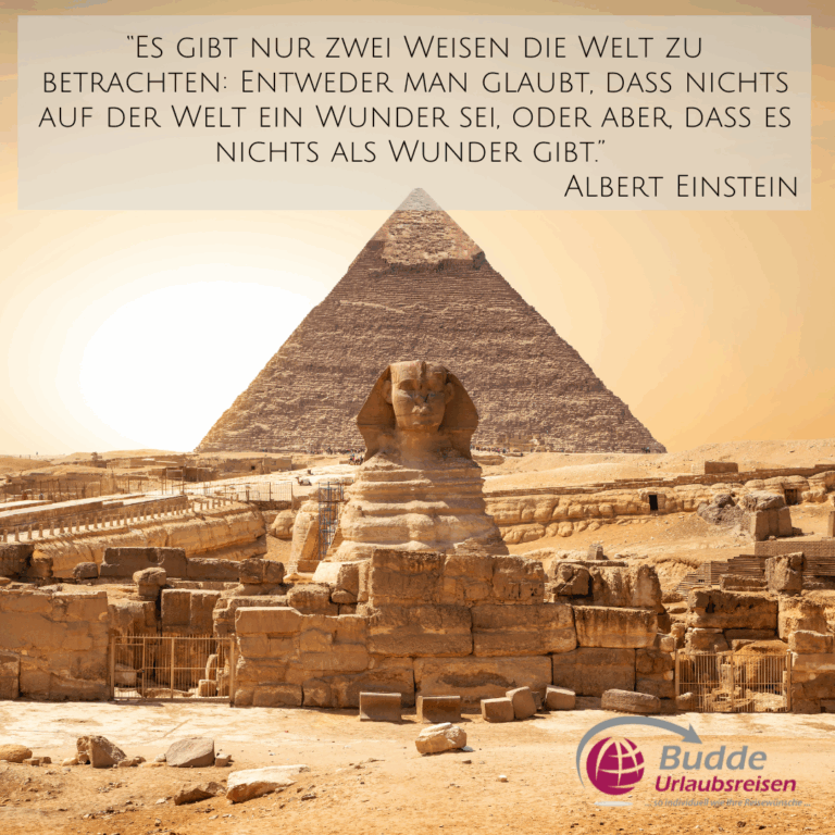 Pyramiden und Sphinx in Ägypten – jetzt Urlaub buchen bei Budde Urlaubsreisen