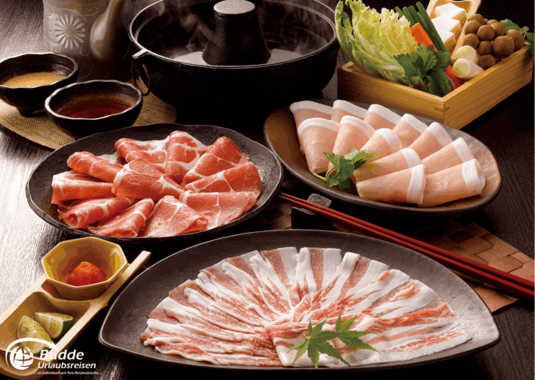Japan Reise – Shabu Shabu Gericht in Kagoshima